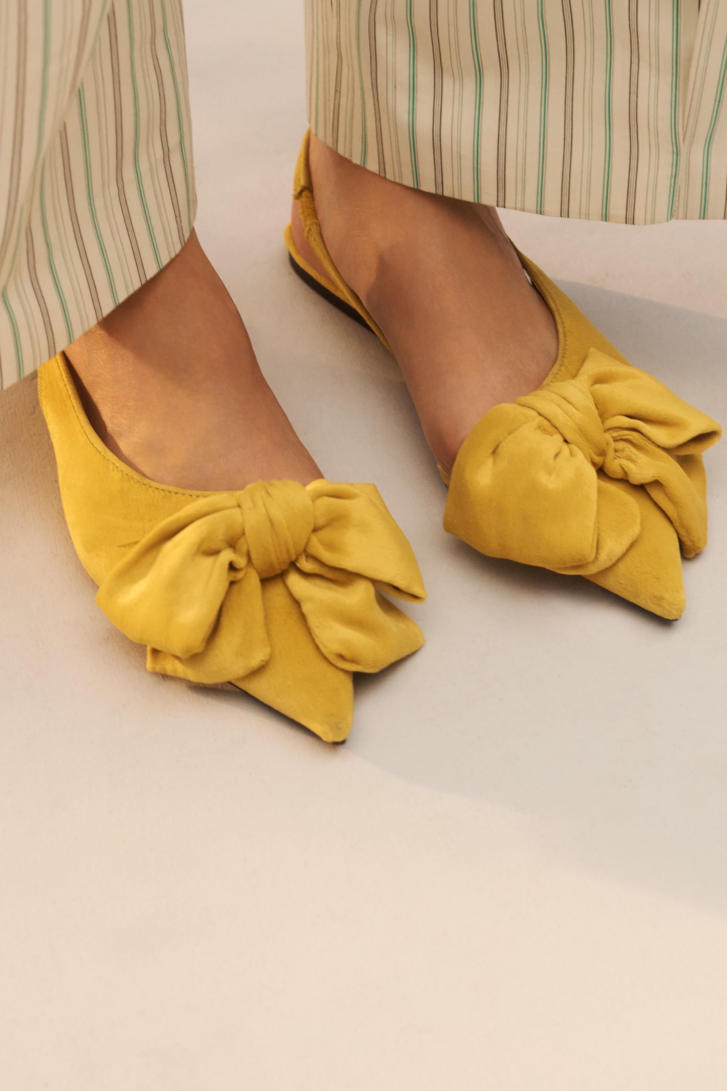 LIMITED EDITION SLINGBACKS WITH LARGE BOW